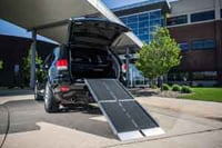 Portable wheelchair ramps