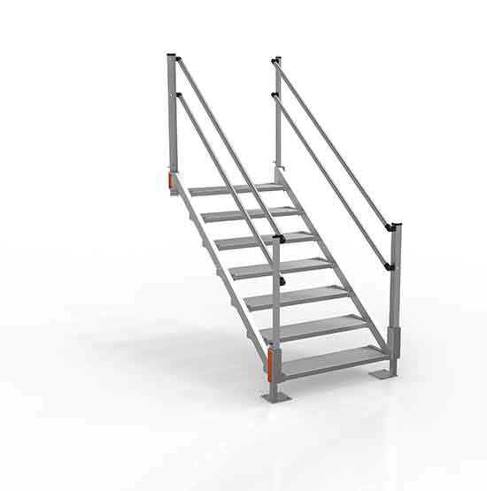 Pathway HD ADA Compliant Metal Stairs