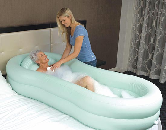 EZ-Bathe Inflatable Bath Tubs | Portable Bathtub for Adults