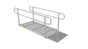 6 Foot Pathway 3G Expanded Metal Ramp Kits