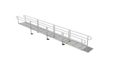 28 Foot Pathway 3G Expanded Metal Ramp Kits