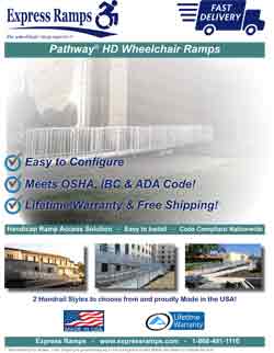 ADA Compliant Wheelchair Ramps - Pathway HD Handicap Ramps