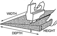 Trim Rubber Threshold Ramps for a Custom Fit